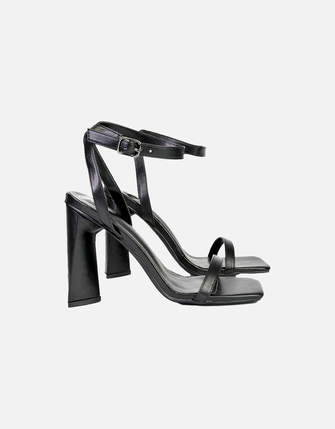 Womens/Ladies Max Strappy Sculptured Heel Sandals