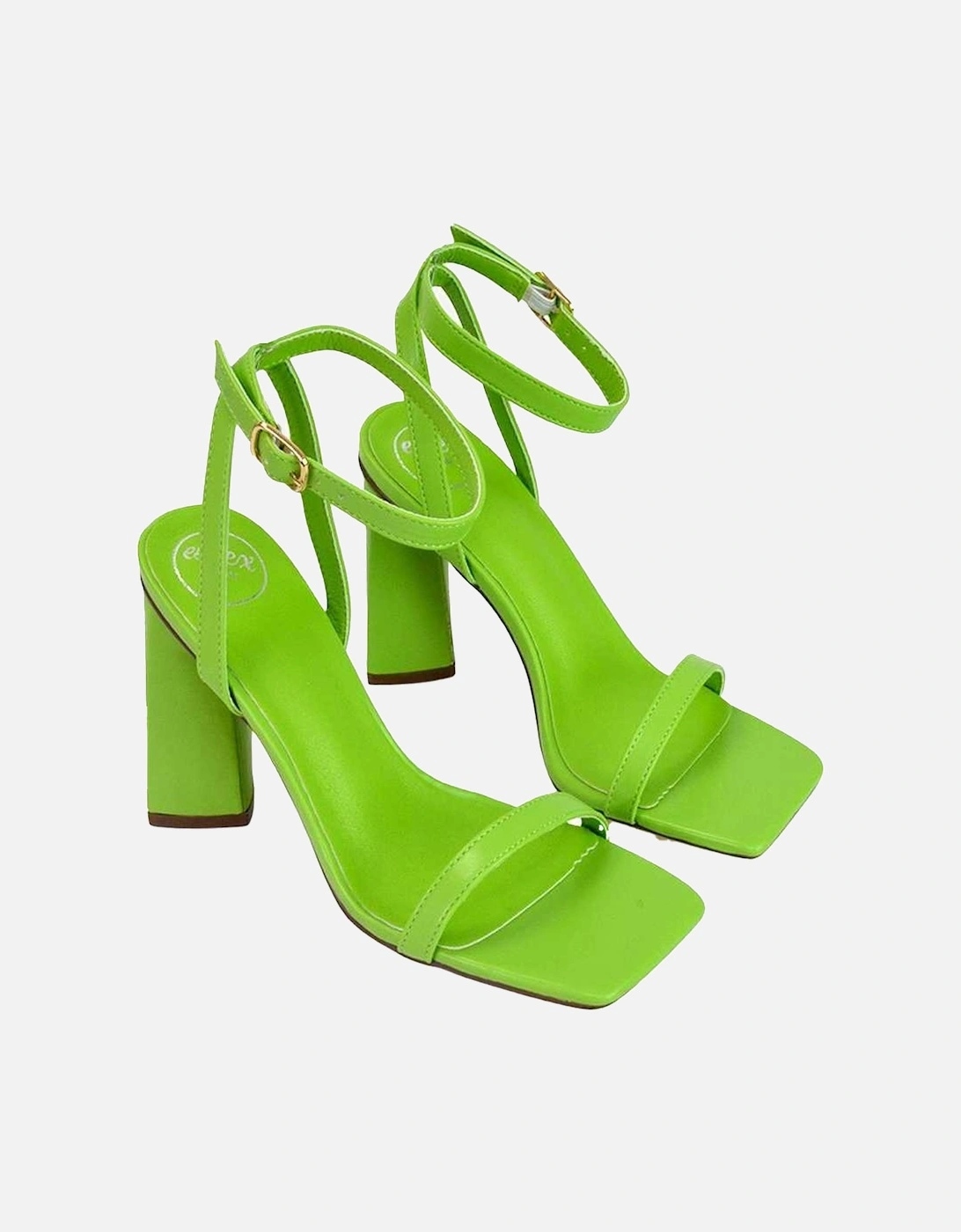 Womens/Ladies Max Strappy Sculptured Heel Sandals