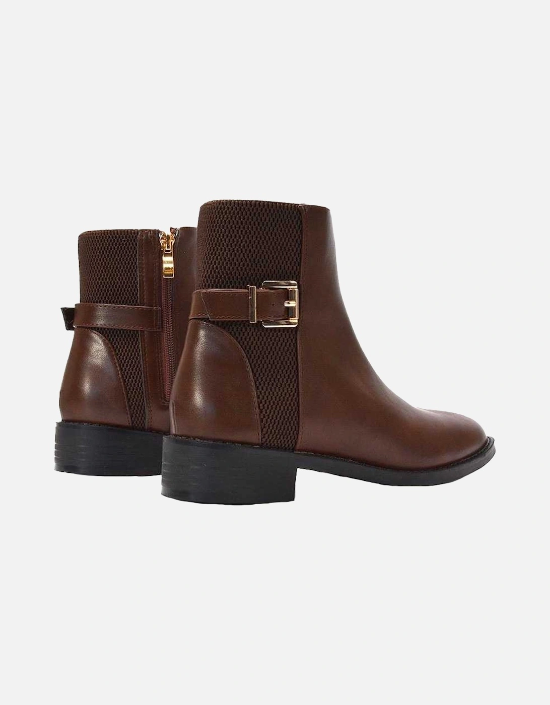 Womens/Ladies Ailany Block Heel Chelsea Boots
