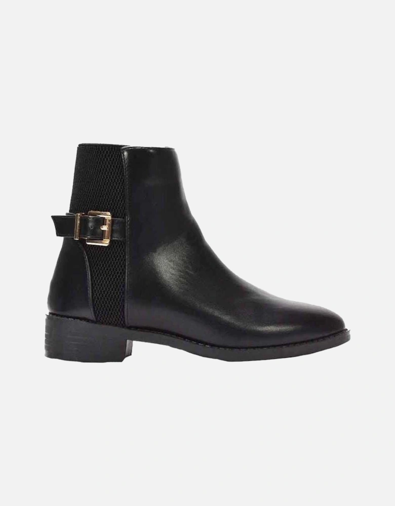 Womens/Ladies Ailany Block Heel Chelsea Boots