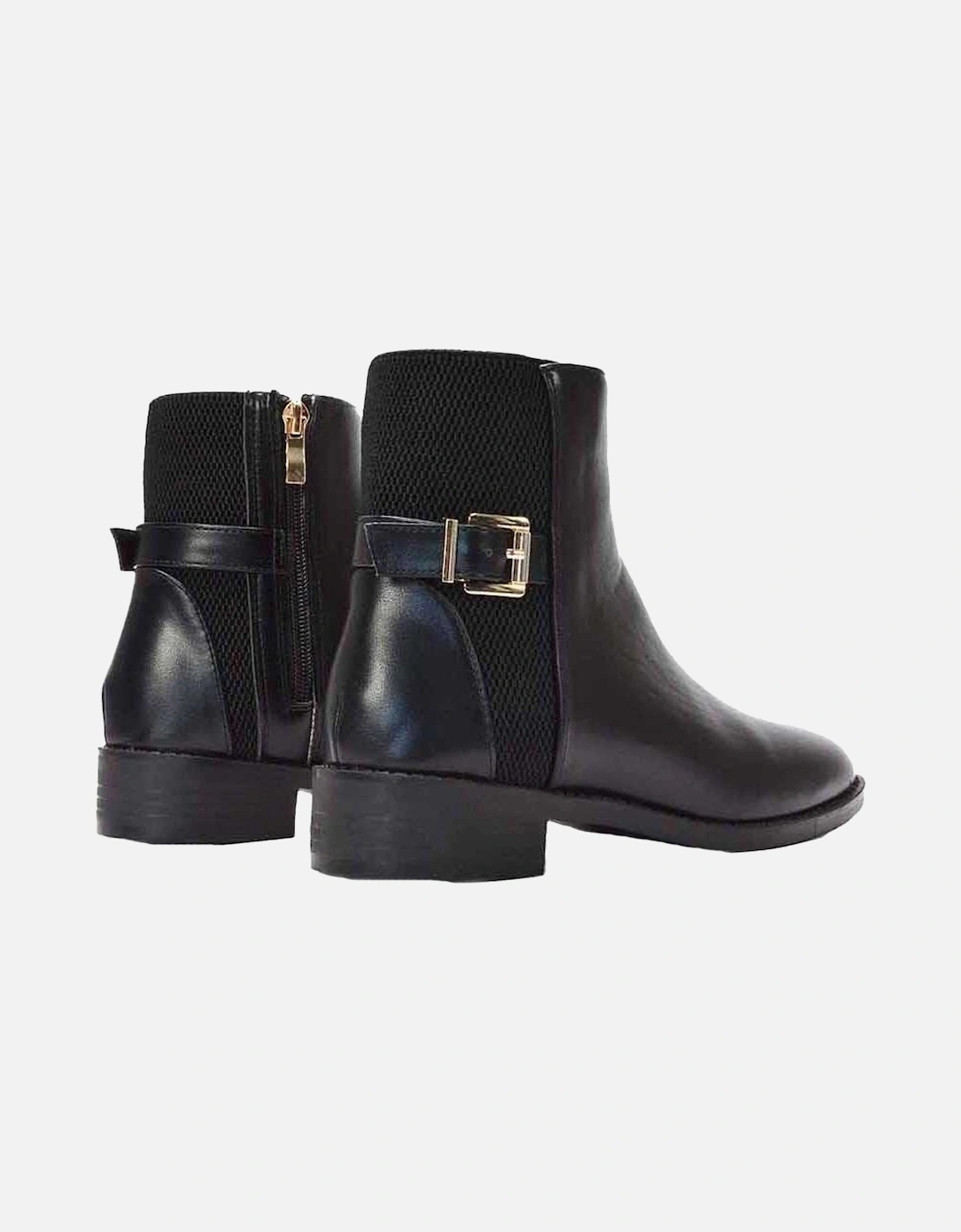 Womens/Ladies Ailany Block Heel Chelsea Boots