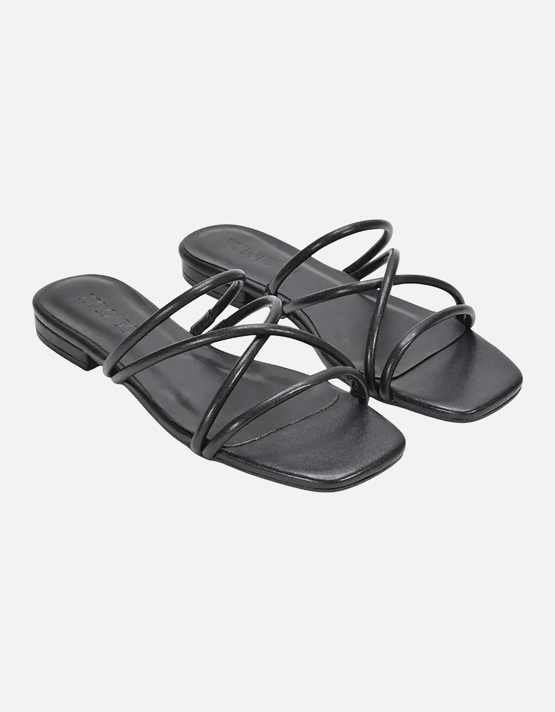 Womens/Ladies Suzzie Metallic Strappy Sandals, 5 of 4