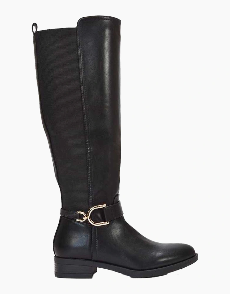 Womens/Ladies Tracey Low Heel Mid Calf Boots