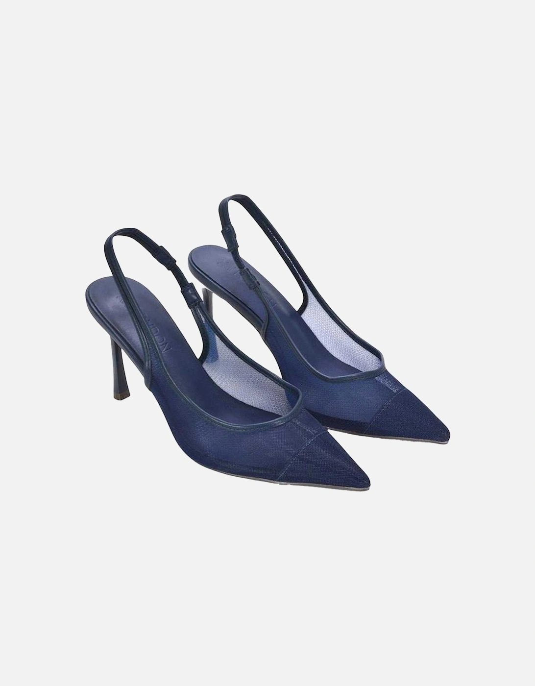 Womens/Ladies Mesh Sling Back Court Shoes