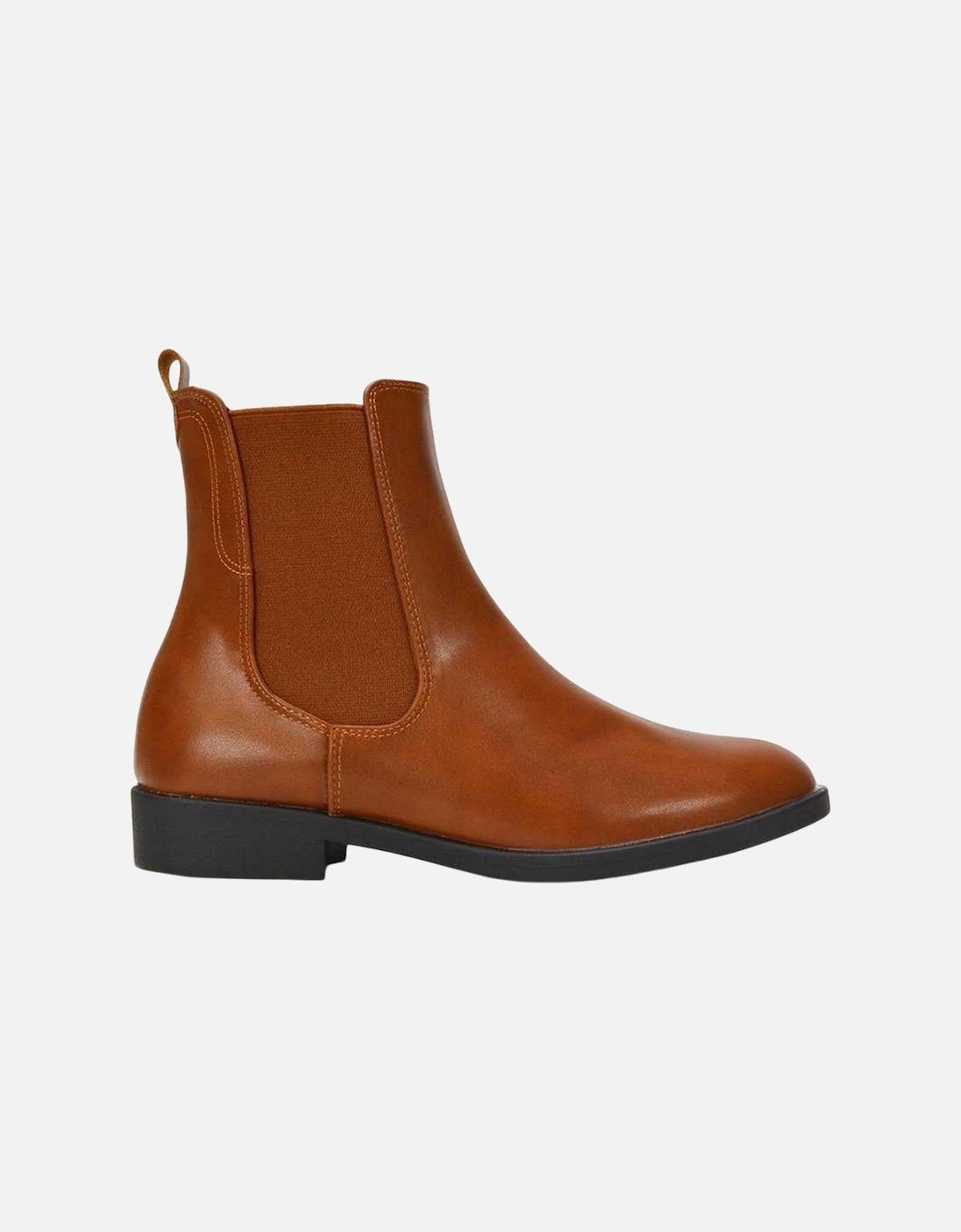 Womens/Ladies Nala Flat Heel Pull-On Chelsea Boots