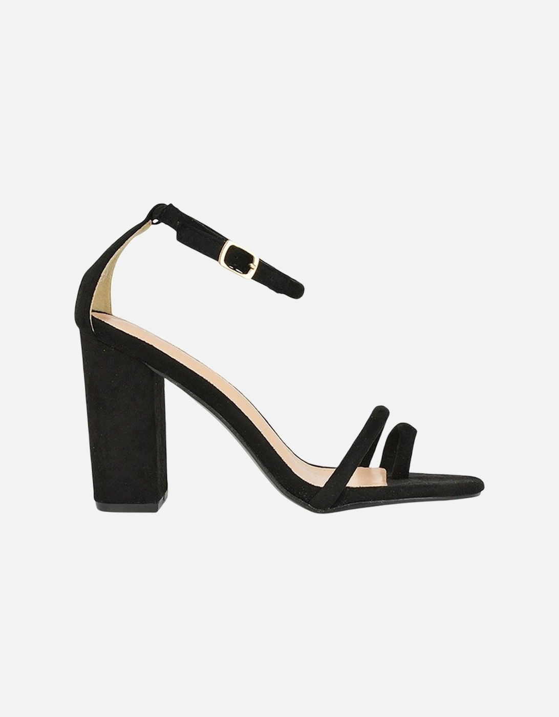 Womens/Ladies Liana Strappy High Block Heel Sandals, 5 of 4