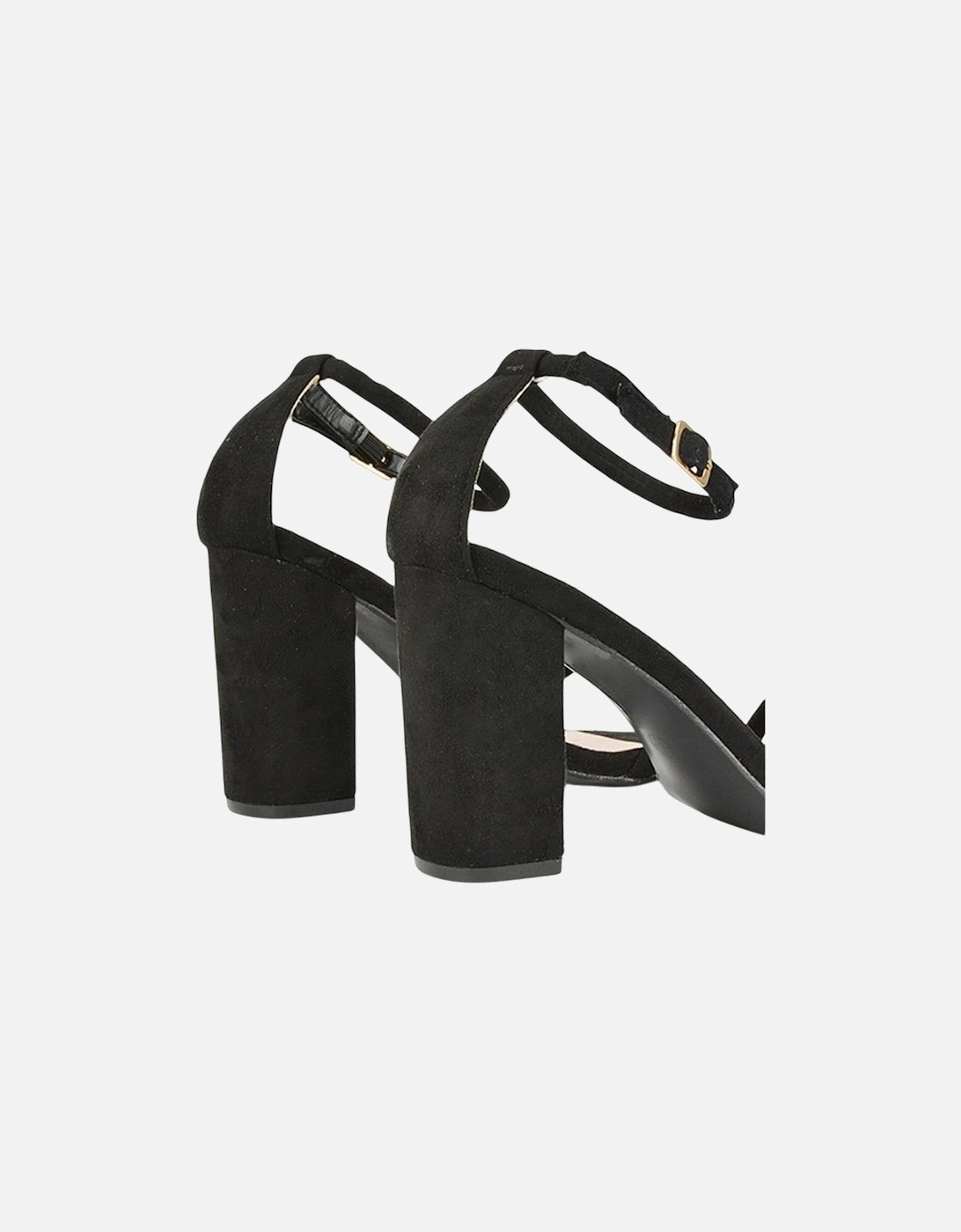 Womens/Ladies Liana Strappy High Block Heel Sandals