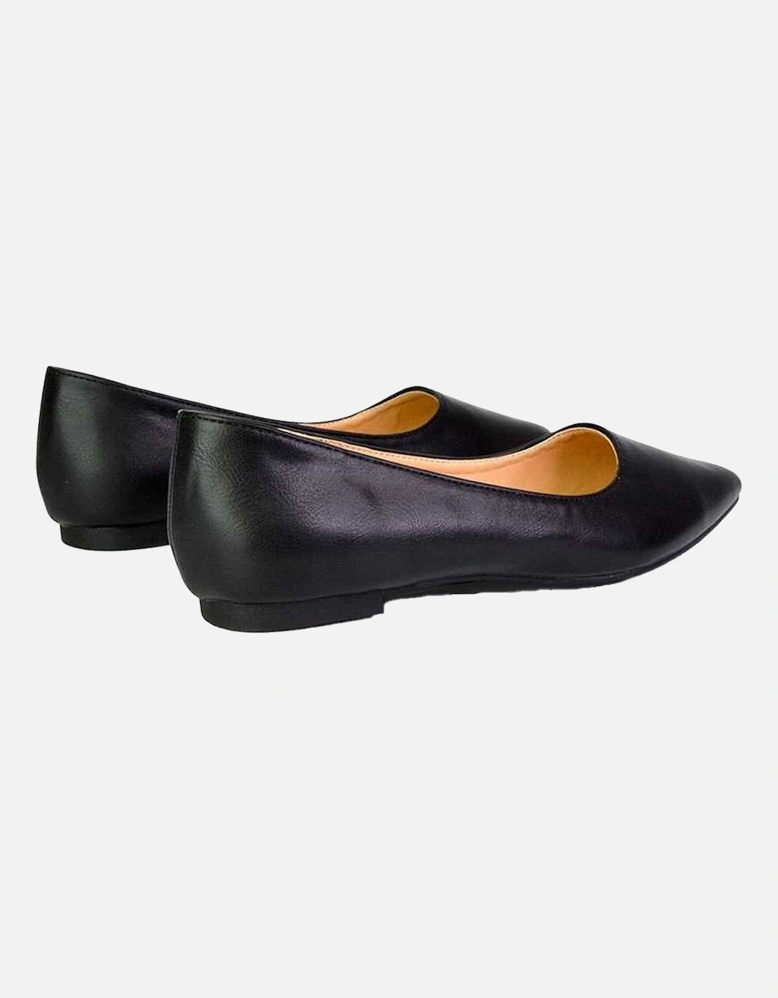 Womens/Ladies Bubbles Pointed Ballerina Flats