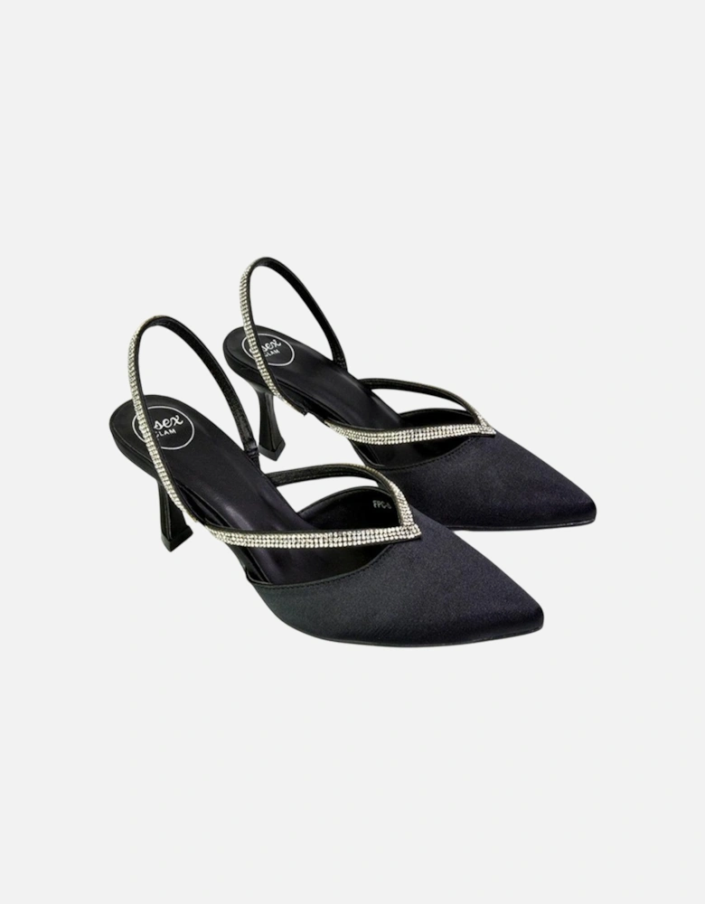 Womens/Ladies Marissa Sling Back Court Shoes