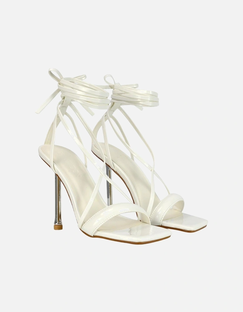 Womens/Ladies Rayne Strappy Square High Heels