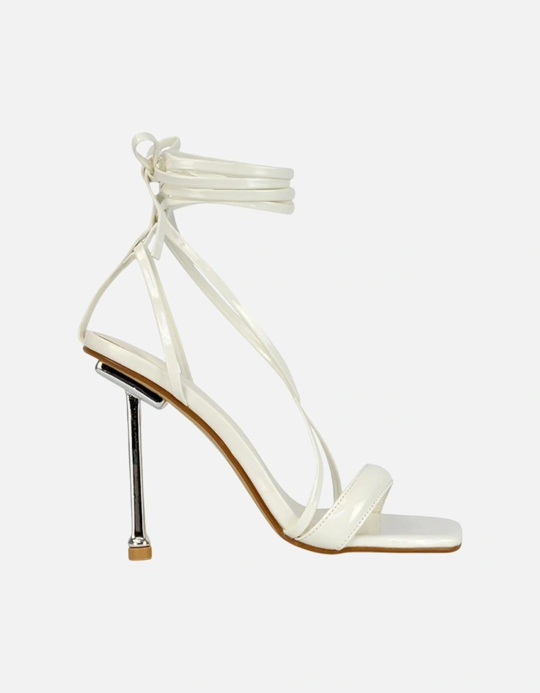 Womens/Ladies Rayne Strappy Square High Heels