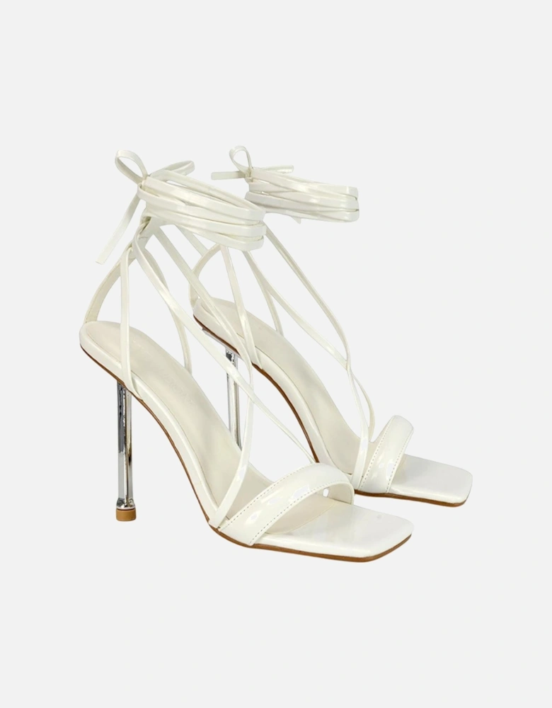 Womens/Ladies Rayne Strappy Square High Heels