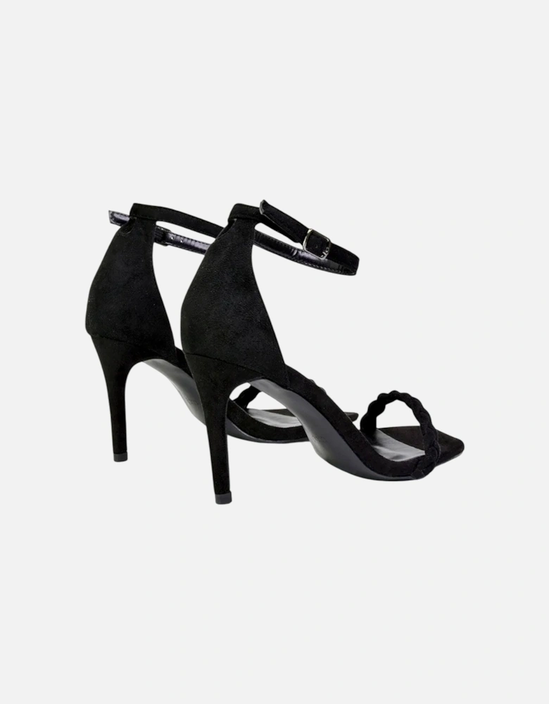 Womens/Ladies Brookes Square Toe High Stiletto Heel Sandals
