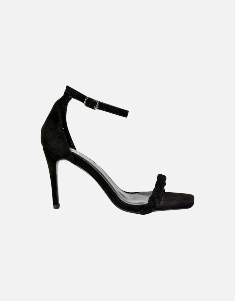 Womens/Ladies Brookes Square Toe High Stiletto Heel Sandals