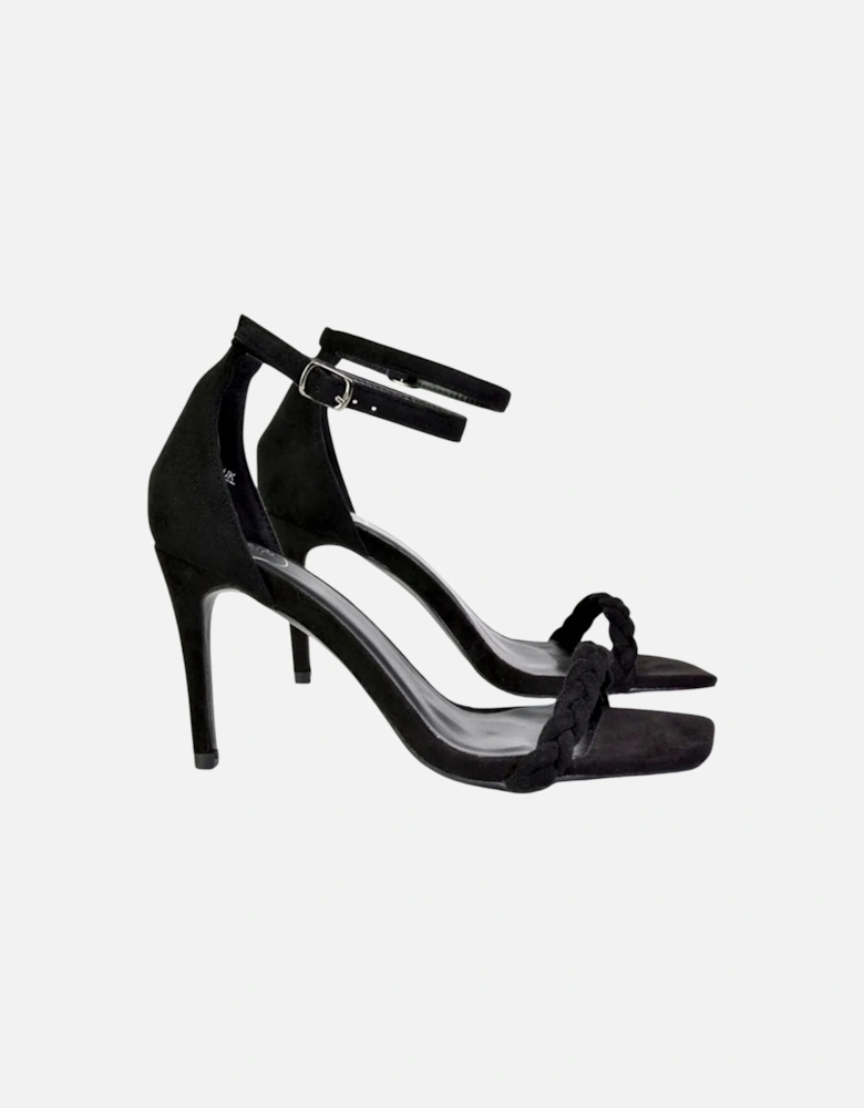 Womens/Ladies Brookes Square Toe High Stiletto Heel Sandals