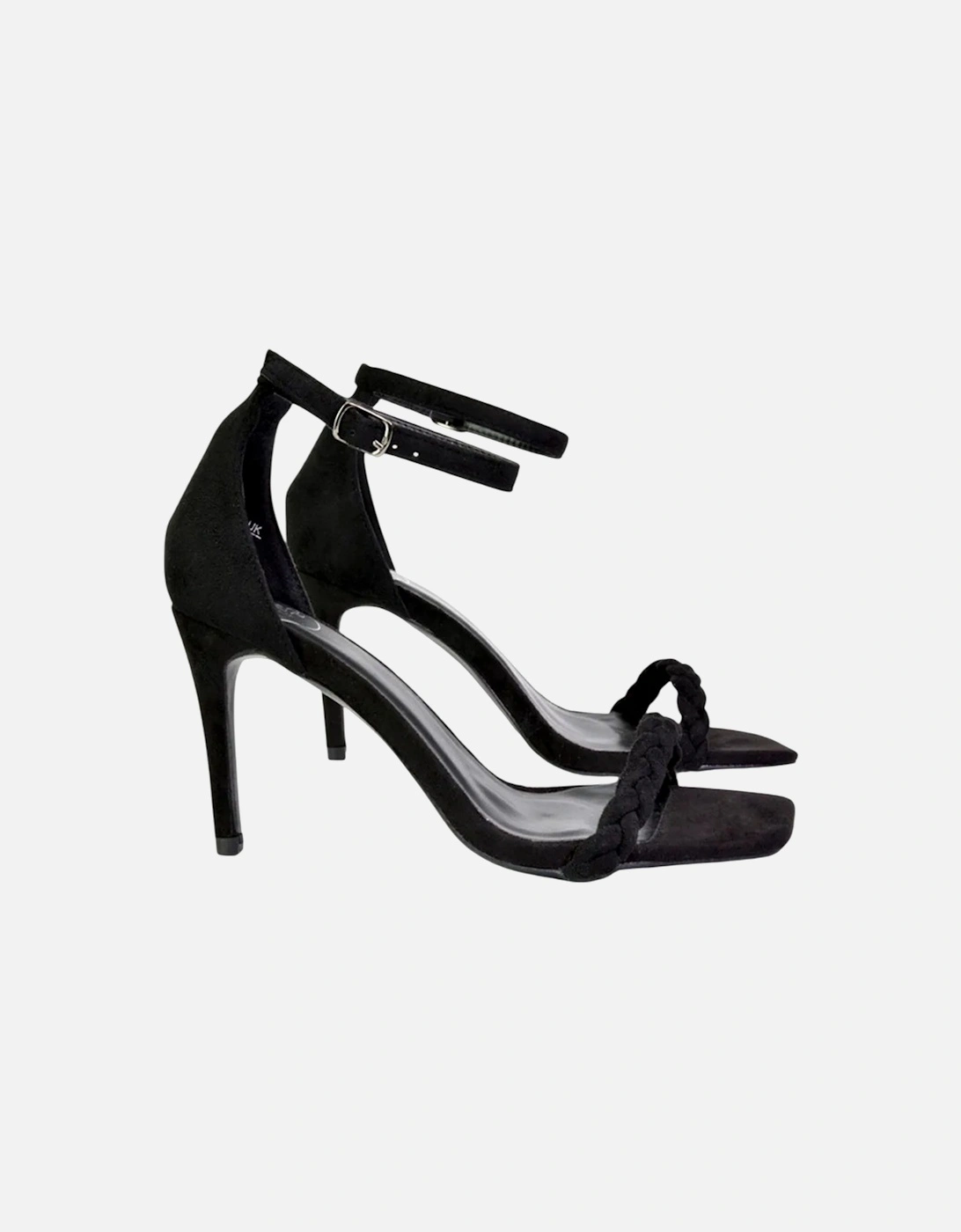 Womens/Ladies Brookes Square Toe High Stiletto Heel Sandals