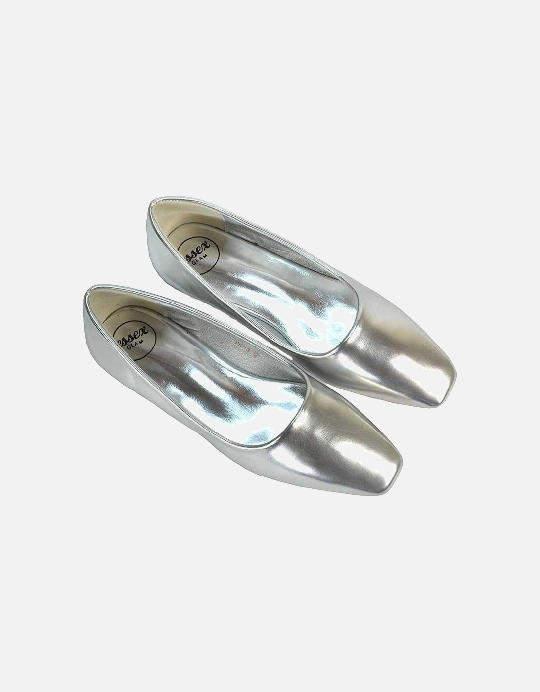 Womens/Ladies Maci Square Toe Ballerina Flats