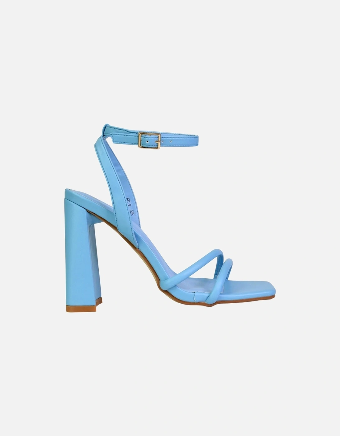 Womens/Ladies Sorbet High Block Heel Sandals