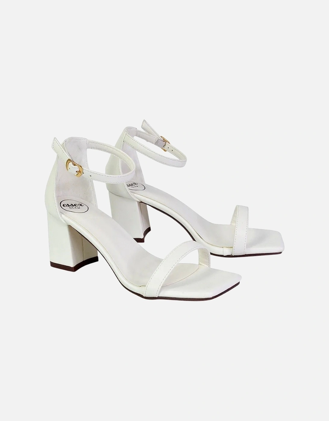 Womens/Ladies Antigoni Strappy Low Mid Block Heel Sandals