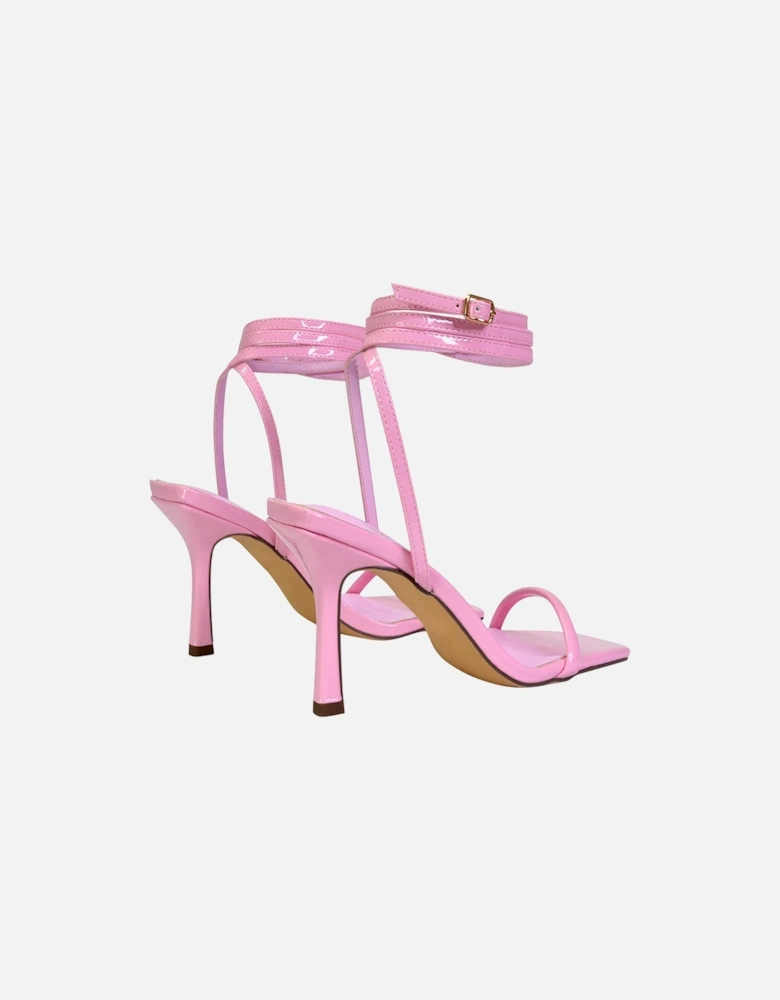 Womens/Ladies Jolie Patent High Stiletto Heel Sandals