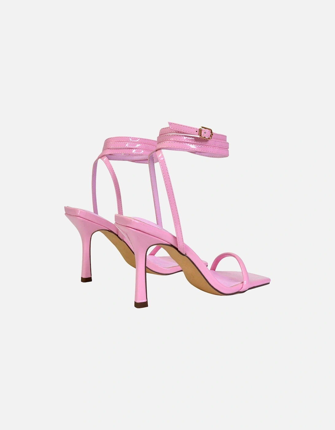 Womens/Ladies Jolie Patent High Stiletto Heel Sandals