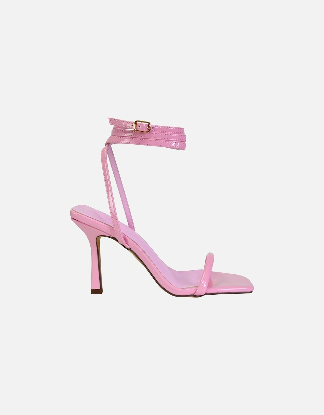 Womens/Ladies Jolie Patent High Stiletto Heel Sandals