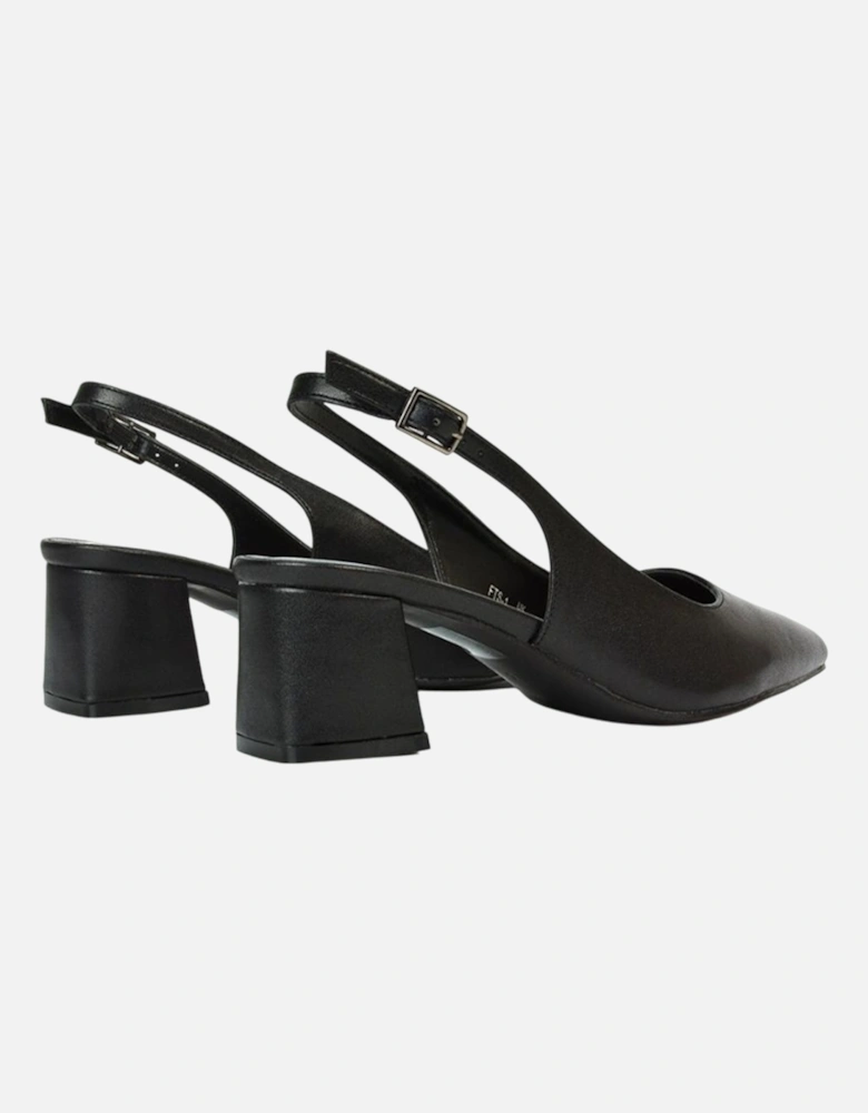 Womens/Ladies Becky Sling Back Court Shoes