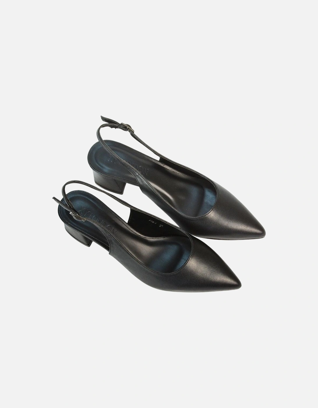 Womens/Ladies Becky Sling Back Court Shoes