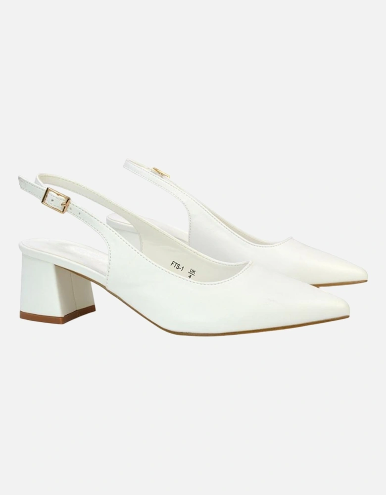 Womens/Ladies Becky Sling Back Court Shoes