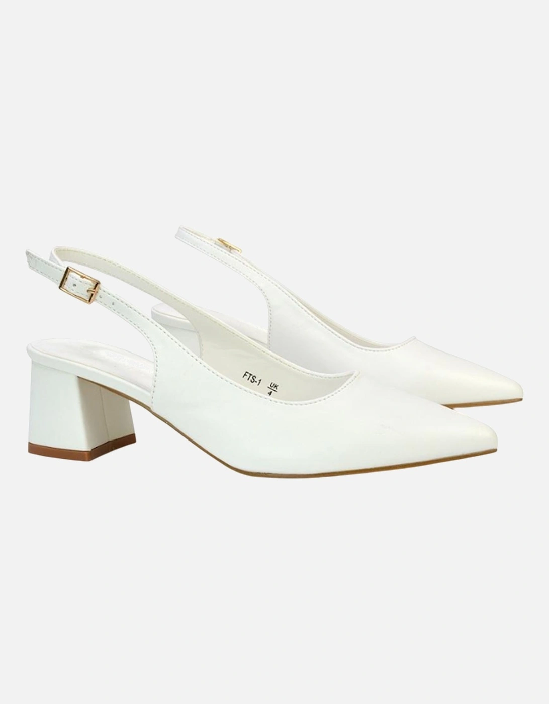 Womens/Ladies Becky Sling Back Court Shoes