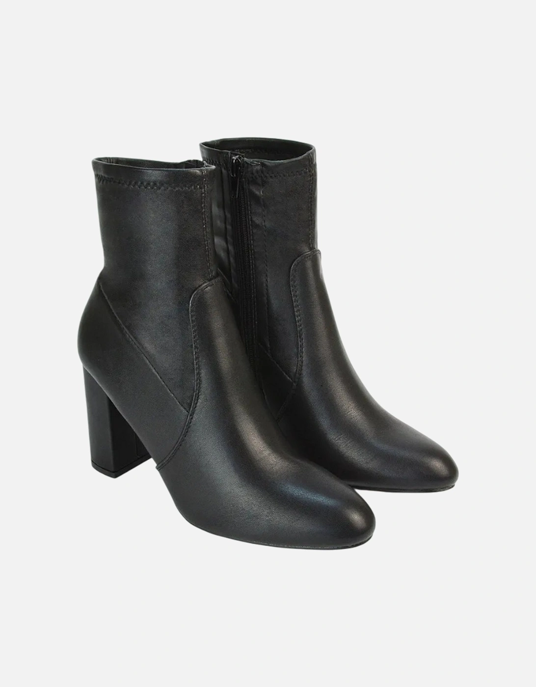 Womens/Ladies Harleigh Stretch High Rise Sock Ankle Boots, 6 of 5