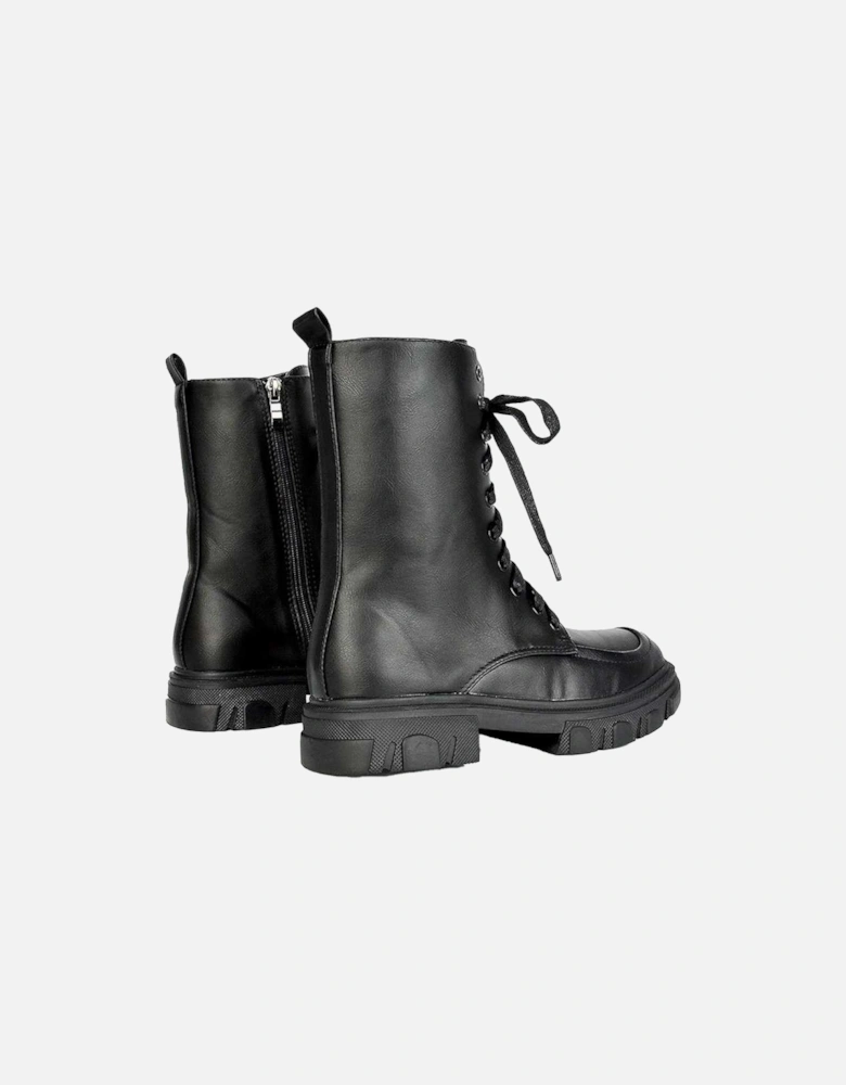 Womens/Ladies Myra Biker Boots