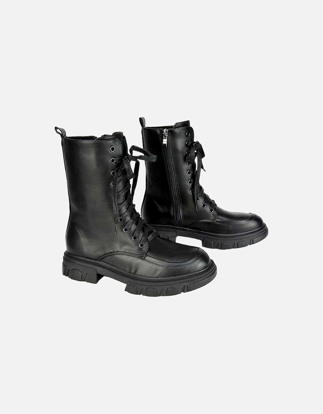 Womens/Ladies Myra Biker Boots