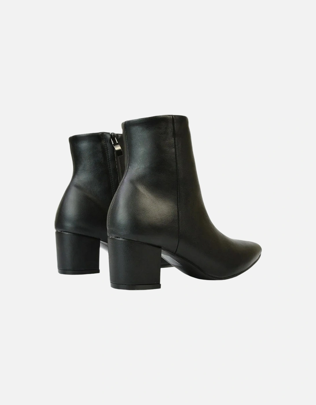 Womens/Ladies Ayda Low Block Heel Ankle Boots