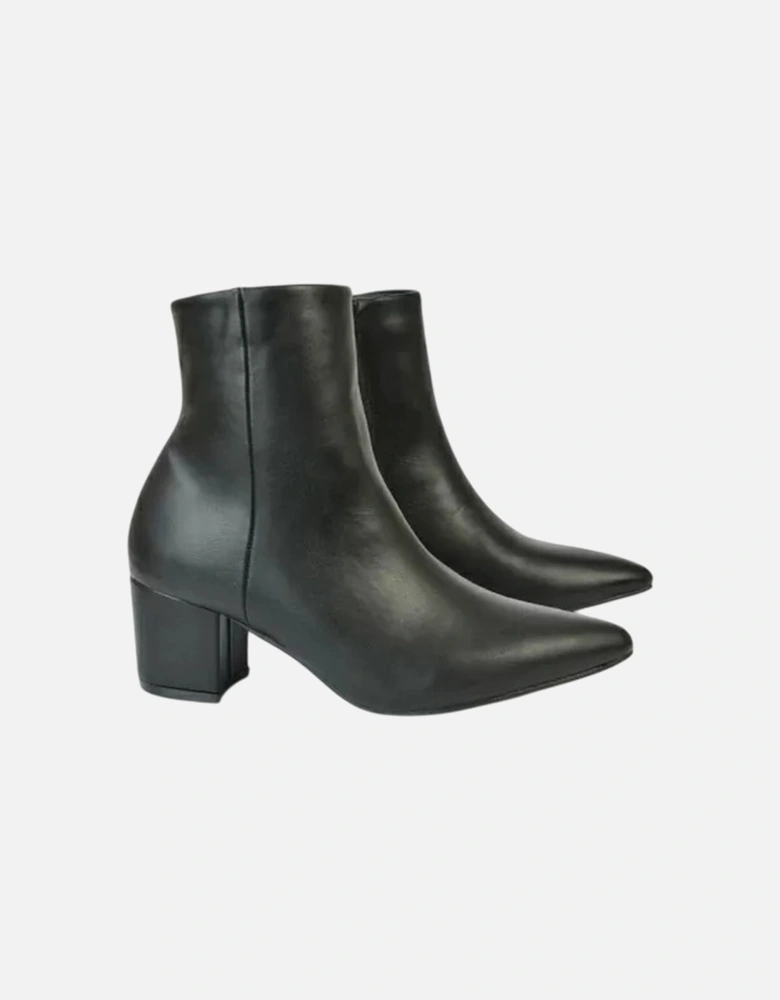 Womens/Ladies Ayda Low Block Heel Ankle Boots