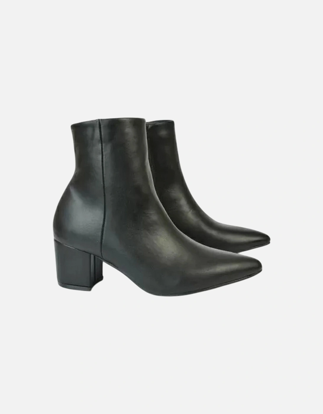 Womens/Ladies Ayda Low Block Heel Ankle Boots