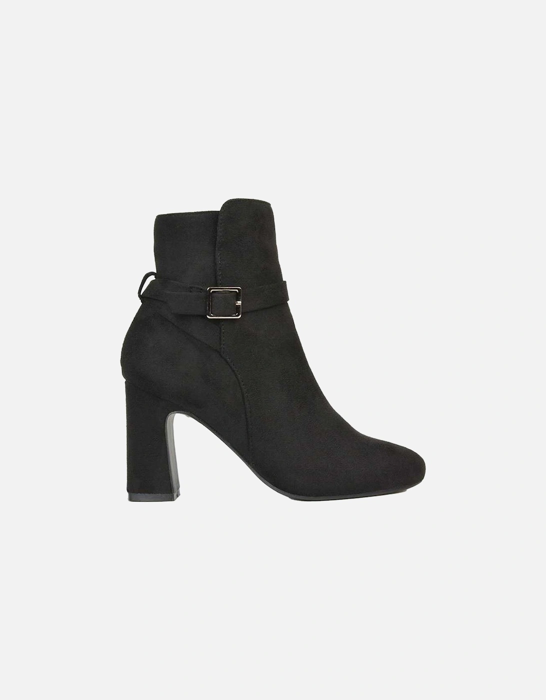 Womens/Ladies Mary Block Heel Ankle Boots