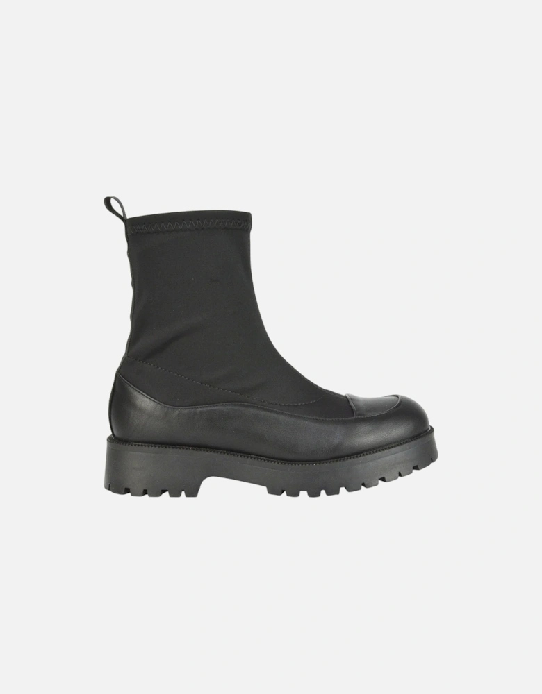 Womens/Ladies Kerry Ankle Flat Biker Boots
