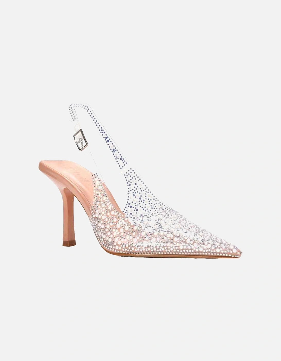 Womens/Ladies Pauline Perspex High Heels, 6 of 5