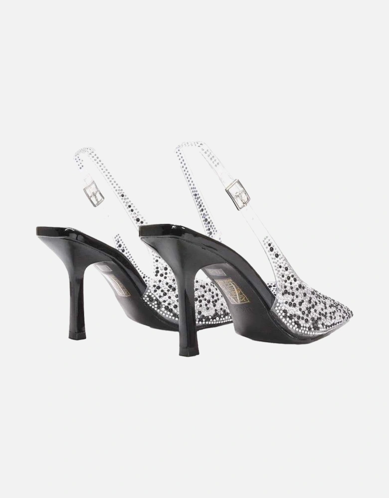 Womens/Ladies Pauline Perspex High Heels