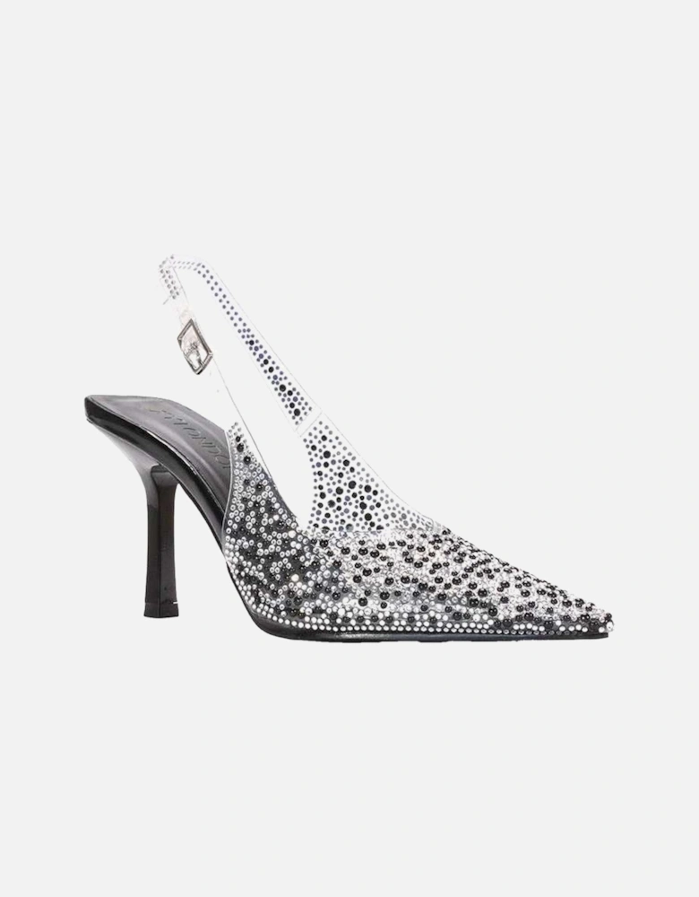 Womens/Ladies Pauline Perspex High Heels