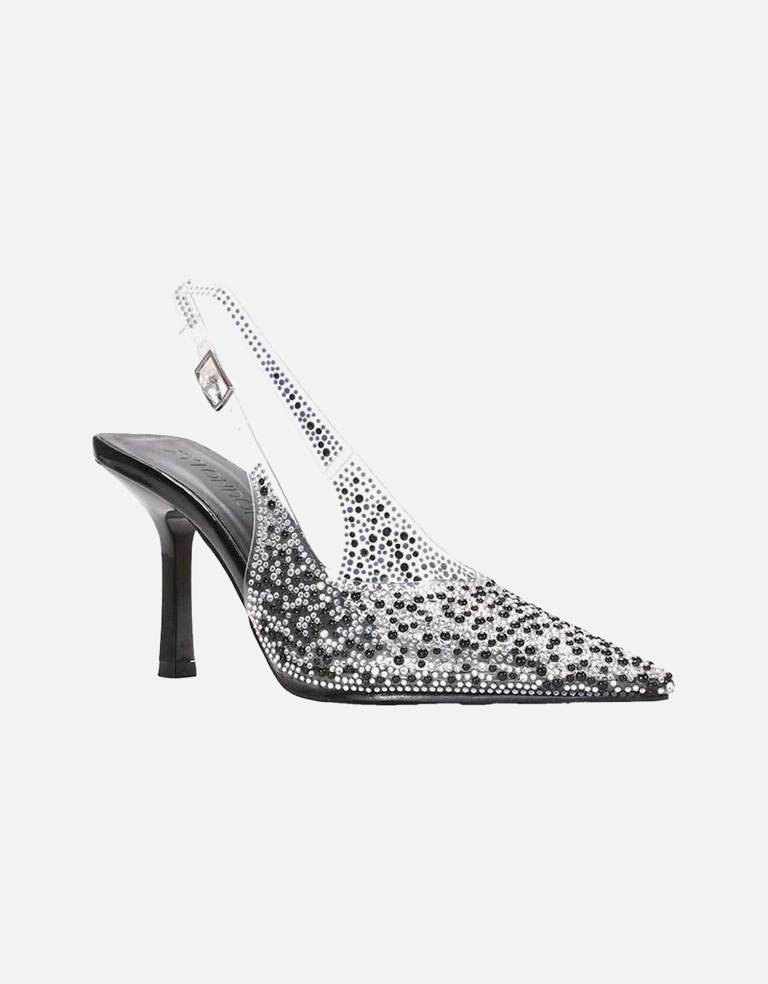 Womens/Ladies Pauline Perspex High Heels, 6 of 5