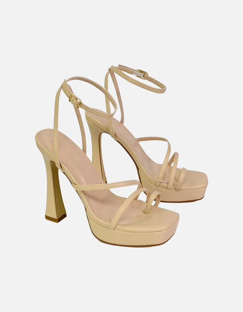 Womens/Ladies Tessie Platform High Heel Sandals