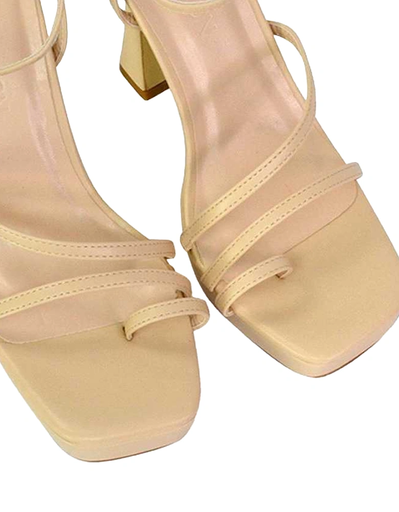 Womens/Ladies Tessie Platform High Heel Sandals