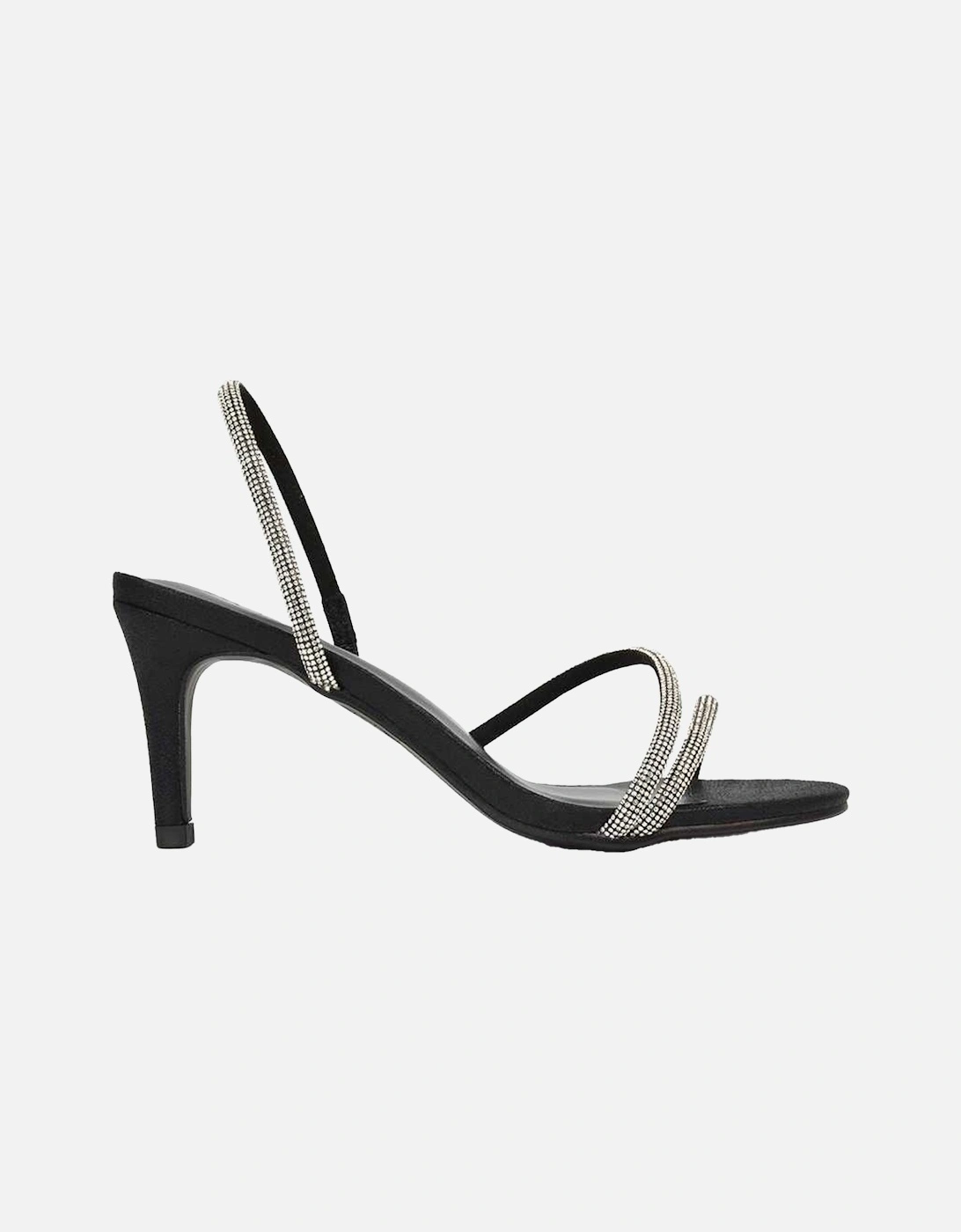 Womens/Ladies Polly Diamante Stiletto Heel Sandals