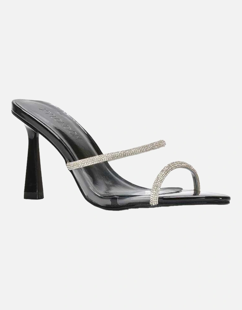 Womens/Ladies Luella Patent Leather Stiletto Heel Sandals