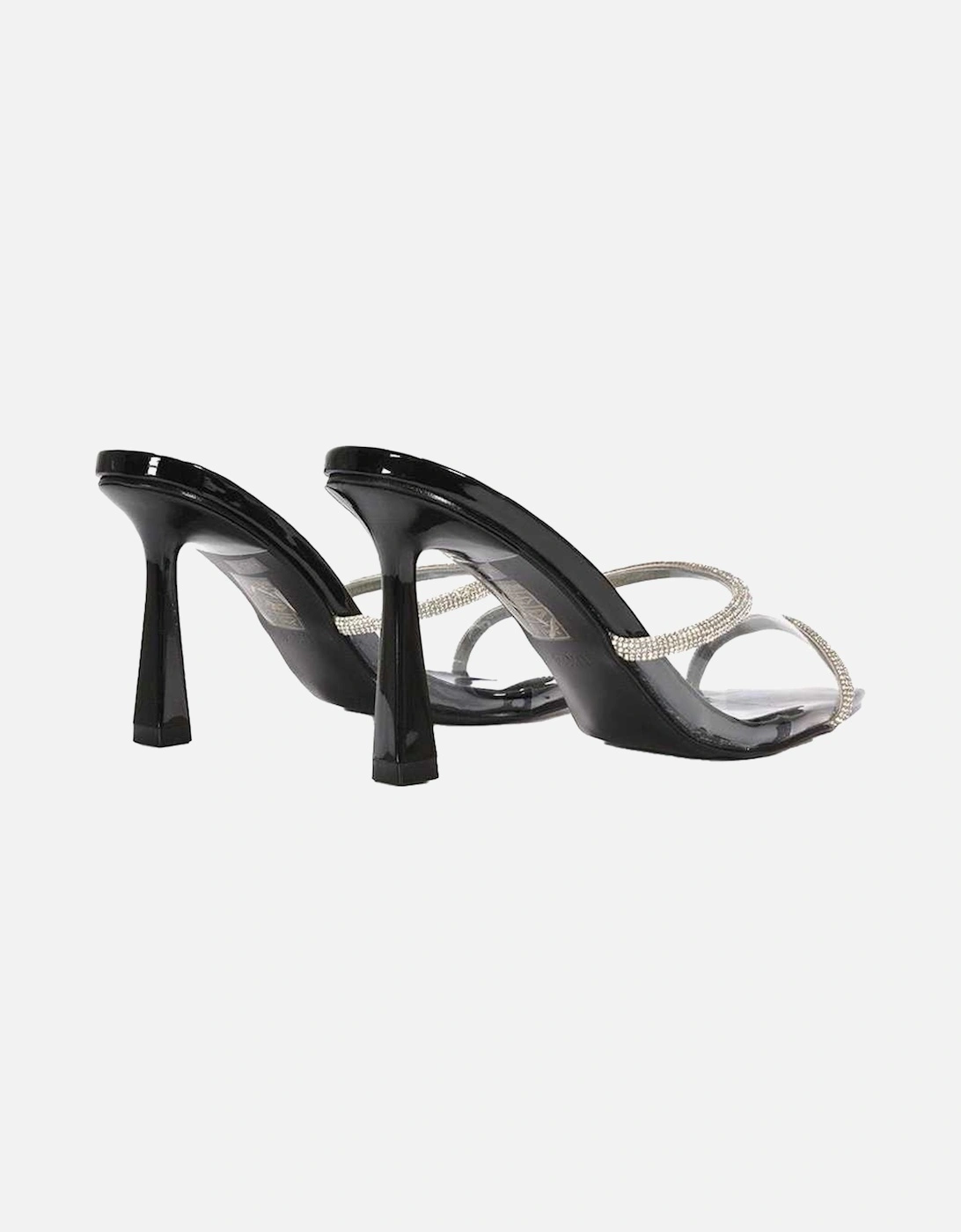 Womens/Ladies Luella Patent Leather Stiletto Heel Sandals