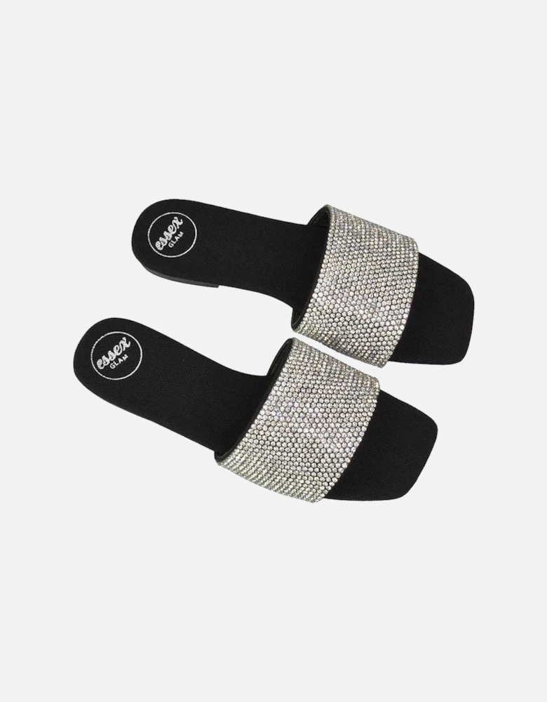 Womens/Ladies Vanity Square Toe Sandals