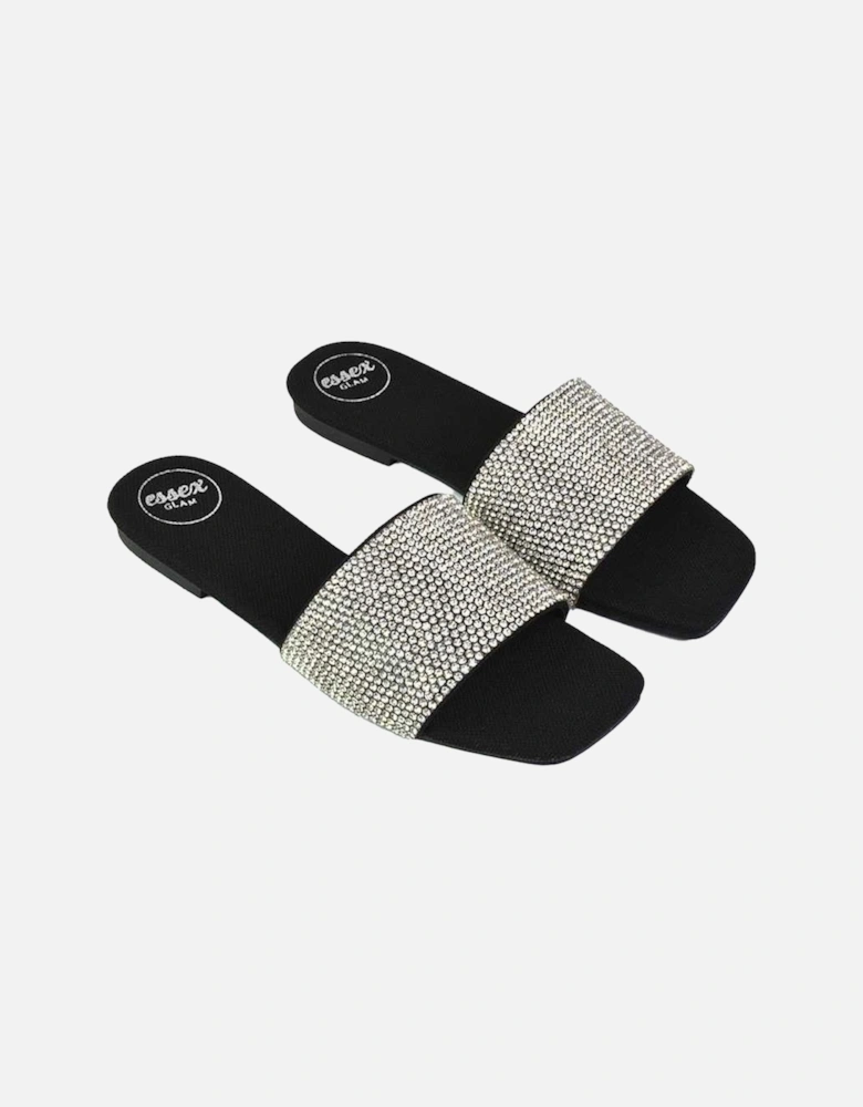 Womens/Ladies Vanity Square Toe Sandals