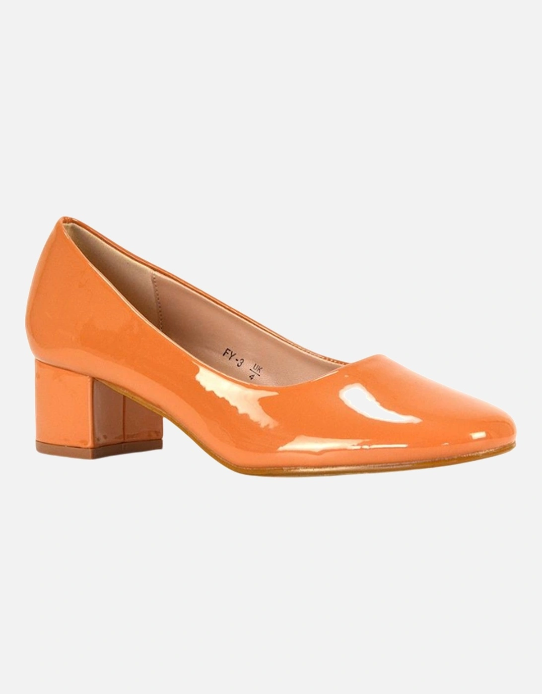 Womens/Ladies Liberty Patent Leather Court Pumps